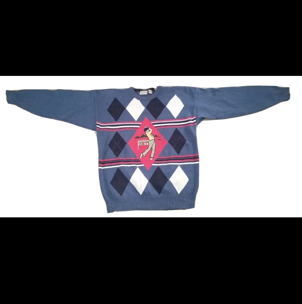 Golf Sweater John Ashford Golf L Mens